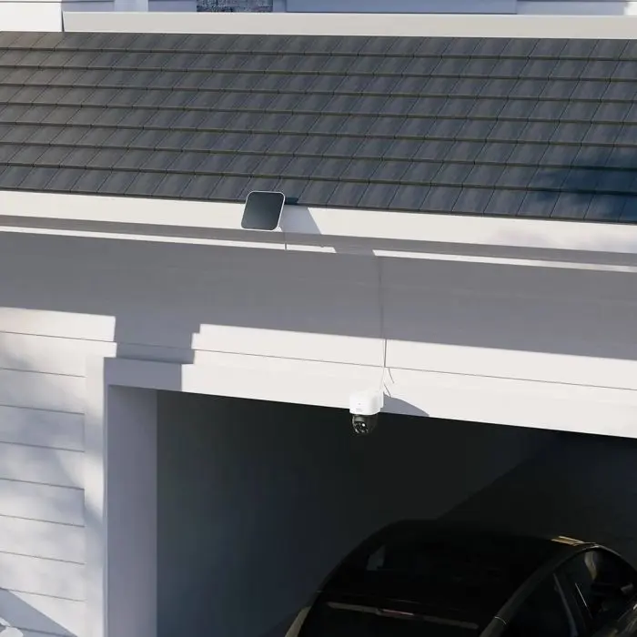 Anker Eufy Security SoloCam S340 outdoor wireless camera with solar panel.