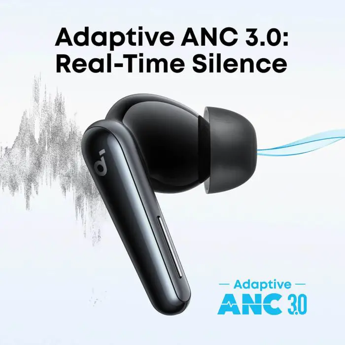 Anker Soundcore Liberty 5 brezžične Slušalice, črne