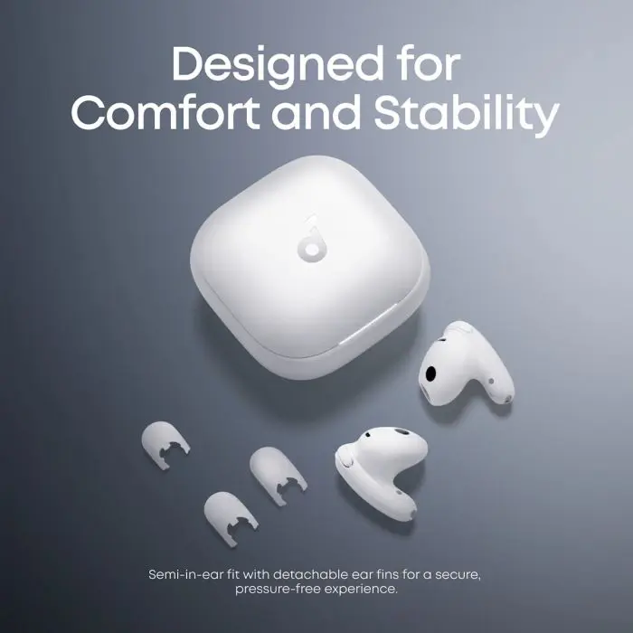 Anker Soundcore Liberty Buds wireless headphones, white