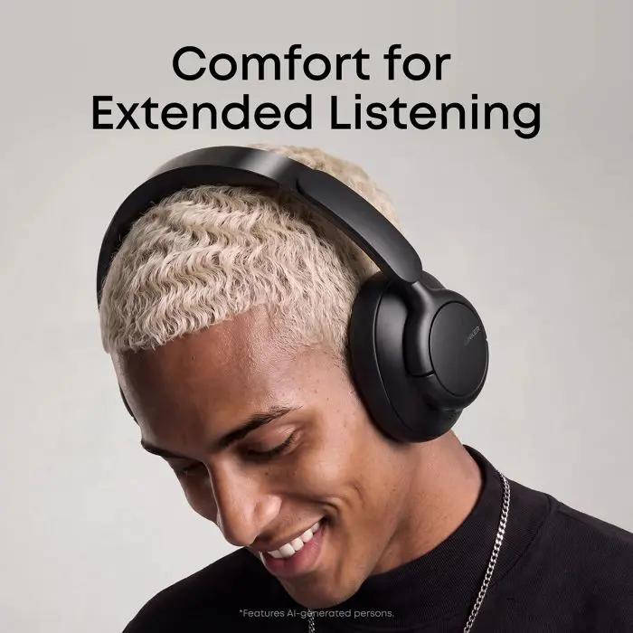 Anker Soundcore Q31i Bluetooth Headphones, Black