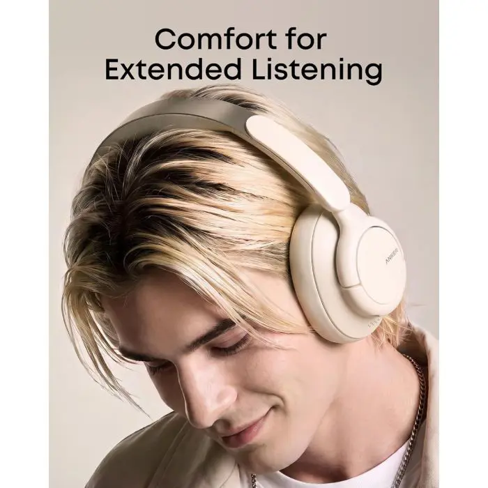 Anker Soundcore Q31i Bluetooth Headphones, White