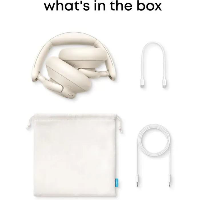 Anker Soundcore Q31i Bluetooth Headphones, White