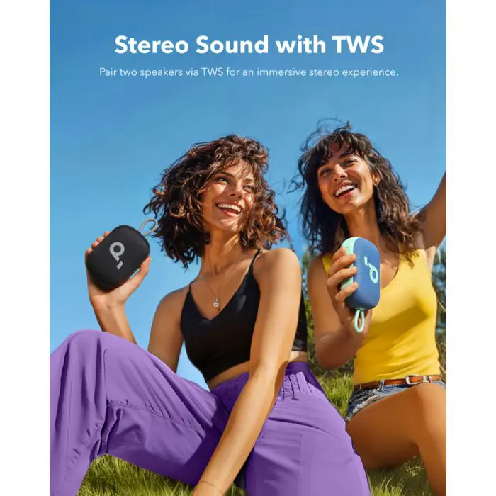 Anker Soundcore Select 4 GO Portable Bluetooth Speaker, Blue