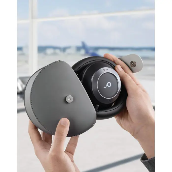 Anker Soundcore Space One Pro On-Ear Wireless Headphones, White + Gift Travel Case