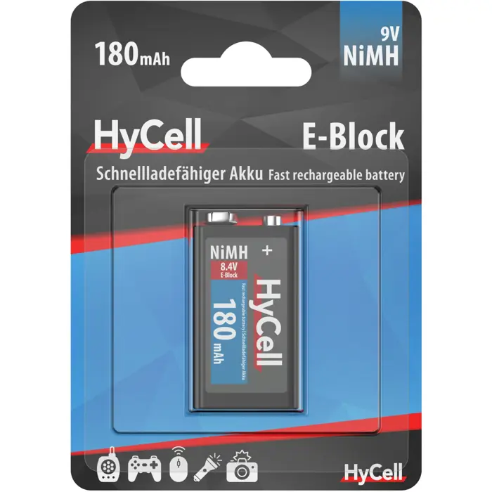 Ansmann 9V BLOCK / 6F22 Type 150, battery (1 piece, E-Block)