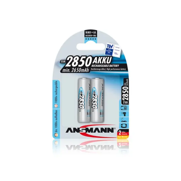 Ansmann Mignon NiMh battery 2xAA 2850mA