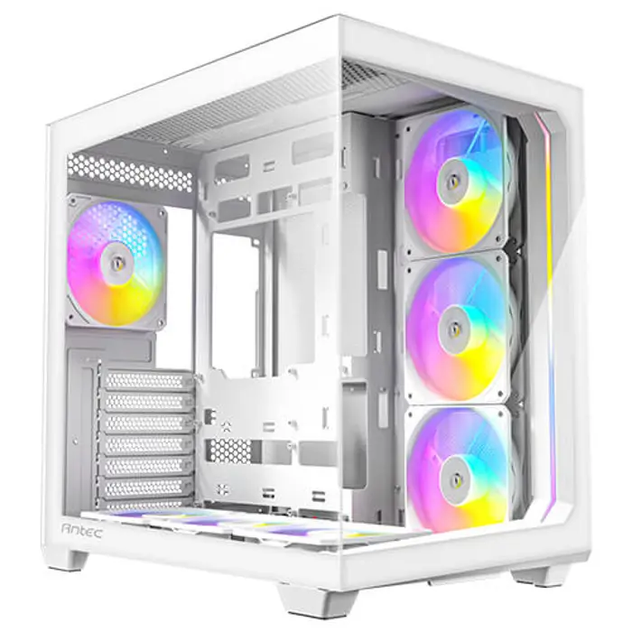 Antec C5 ARGB Midi-Tower, Tempered Glass - white-0-761345-10034-2