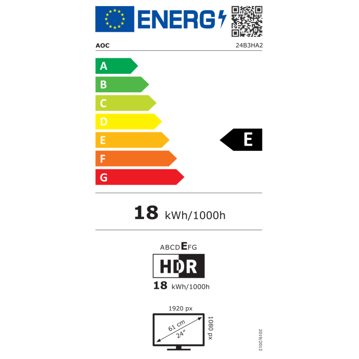 AOC 24B3HA2 23.8 "IPS FHD 100Hz Monitor