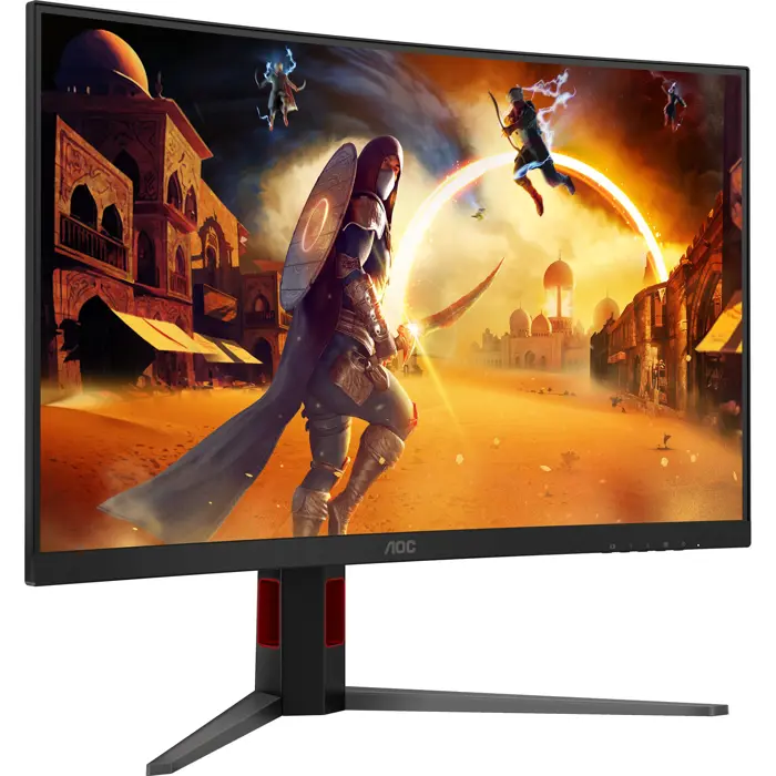 AOC C32G4Z (80 cm (31.5 inches), black, FullHD, VA, curved, HDMI, DP, Adaptive-Sync, 240Hz panel)