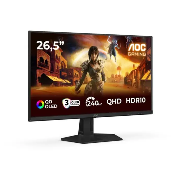 AOC LCD 27" QD-OLED, 240Hz, 16:9, DP