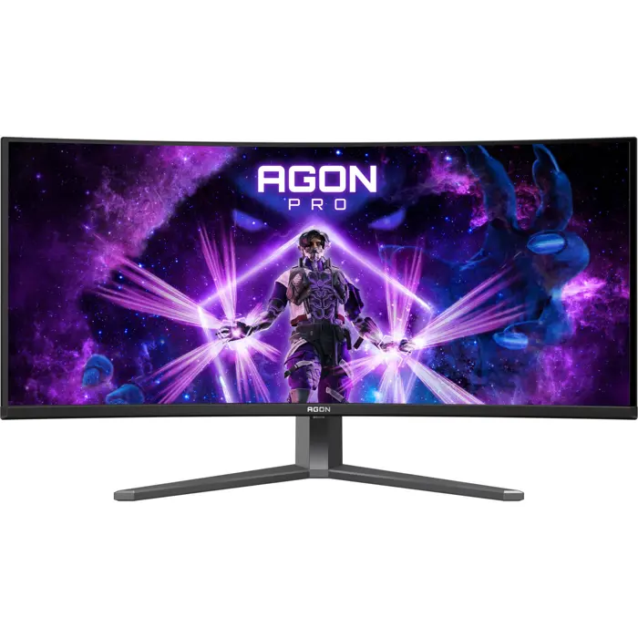 AOC OLED Agon PRO AG346UCD - 34 - dark gray/black, WQHD, QD-OLED, curved, USB hub, 175Hz panel
