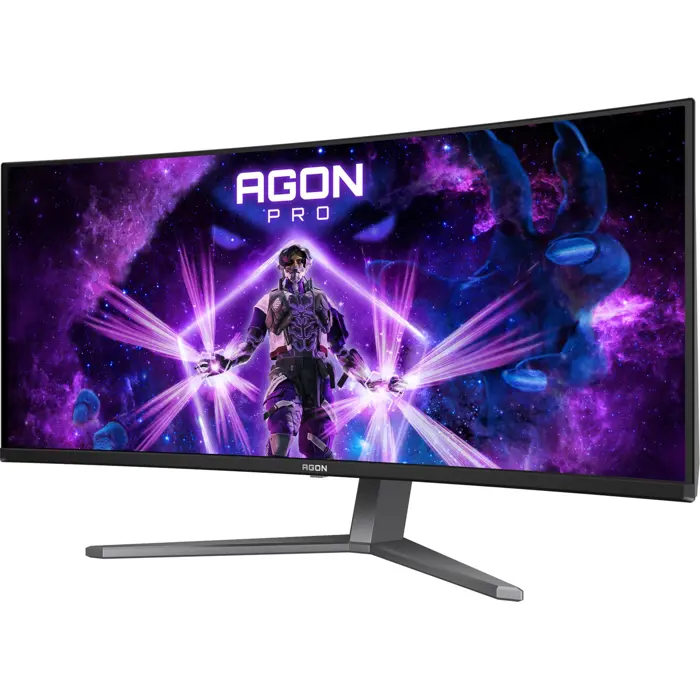 AOC OLED Agon PRO AG346UCD - 34 - dark gray/black, WQHD, QD-OLED, curved, USB hub, 175Hz panel