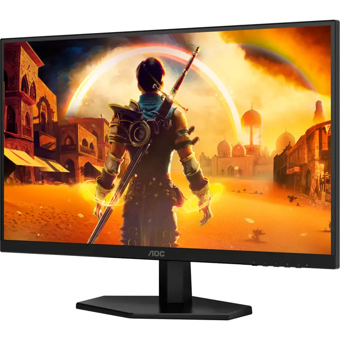 AOC Q27G42XNE, gaming monitor - 27 - black (matt), QHD, Fast-VA, Adaptive-Sync, HDR, 180Hz panel
