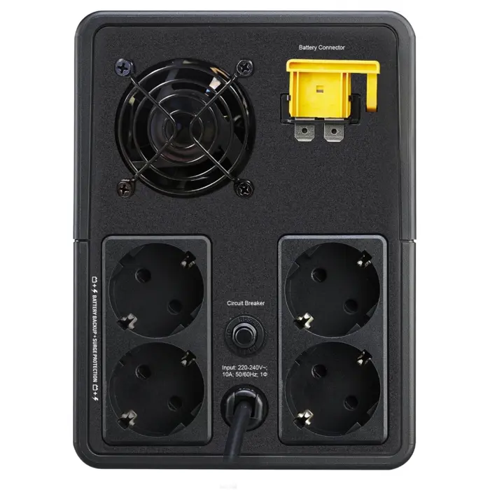 APC Easy UPS BVX 2200VA, 230V, AVR, protective contact sockets (black, BVX2200LI-GR)