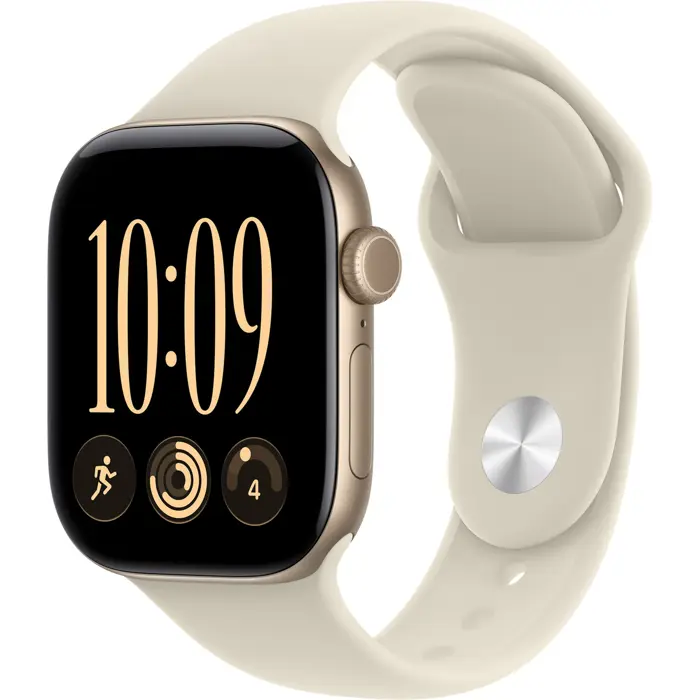 Apple Watch S12 Alu 42mm Gold Sport Arm. sand S/M