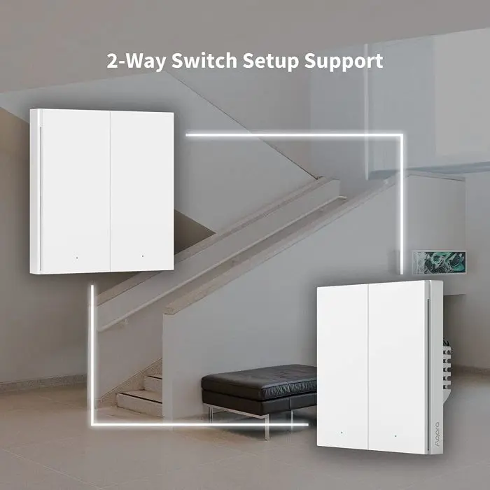 Aqara smart wall switch H1 (with neutral, double switch)