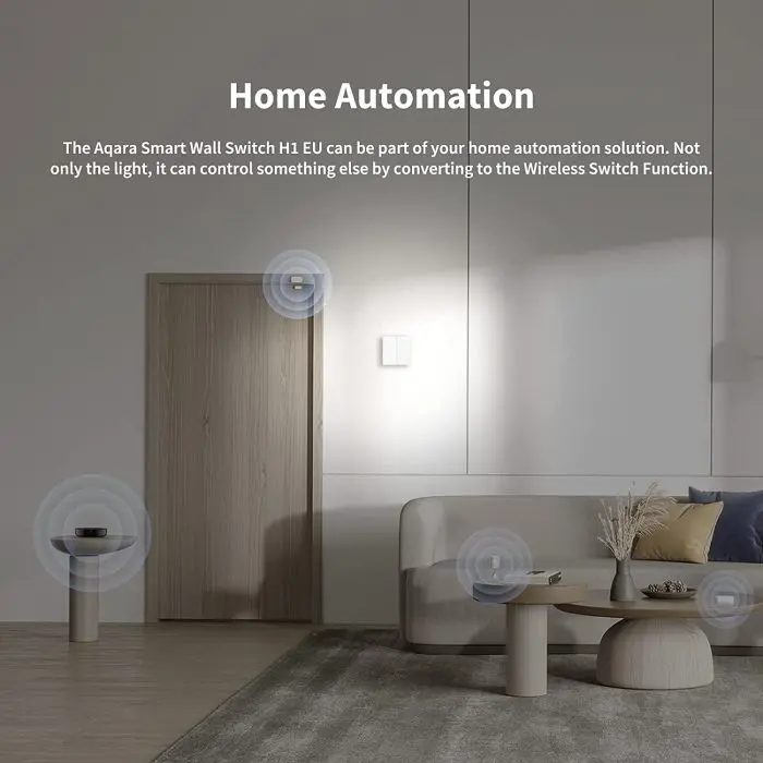 Aqara smart wall switch H1 (with neutral, double switch)