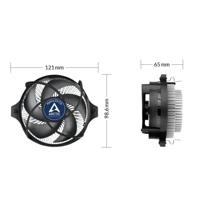 ARCTIC Alpine 23 CO, cooler for AMD desktop processors