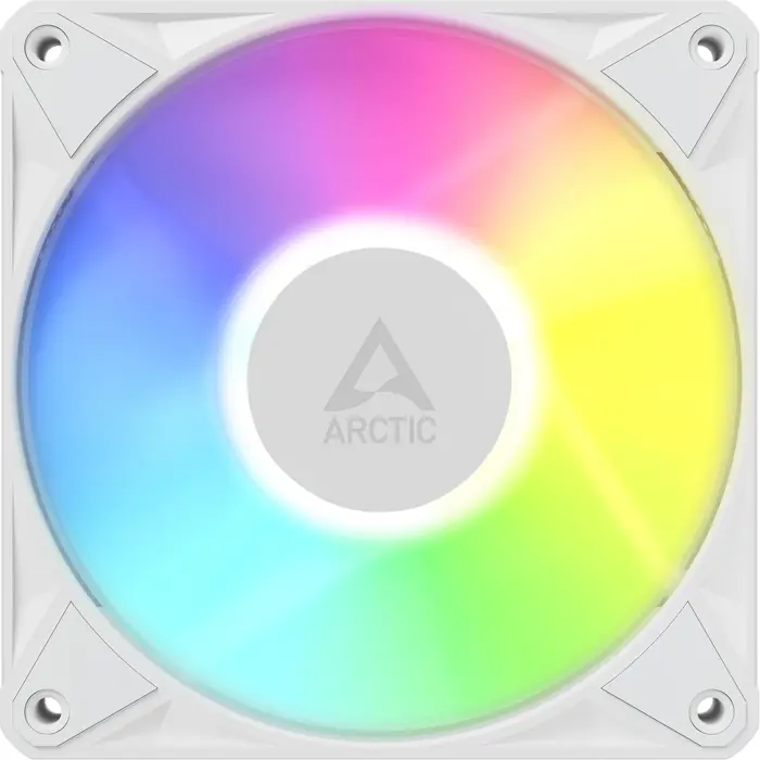 Arctic BioniX P12 A-RGB (white/white, pack of 3, 120 mm)