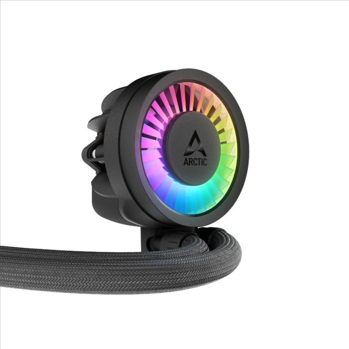 ARCTIC LIQUID FREEZER III PRO 280mm A-RGB vodno hlajenje za INTEL/AMD procesorje (črn)