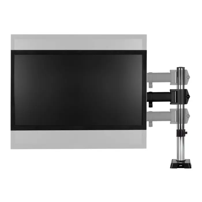 Arctic Monitor Mount Z1 (Gen 3) with USB 2.0 Hub - black matt