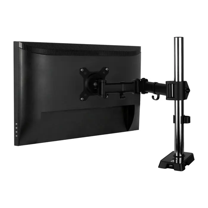 Arctic Monitor Mount Z1 (Gen 3) with USB 2.0 Hub - black matt