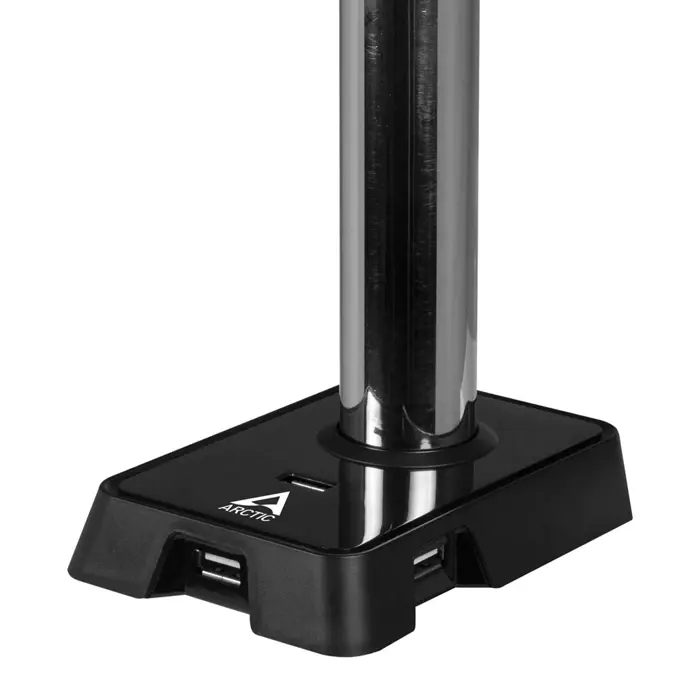 Arctic Monitor Mount Z1 (Gen 3) with USB 2.0 Hub - black matt