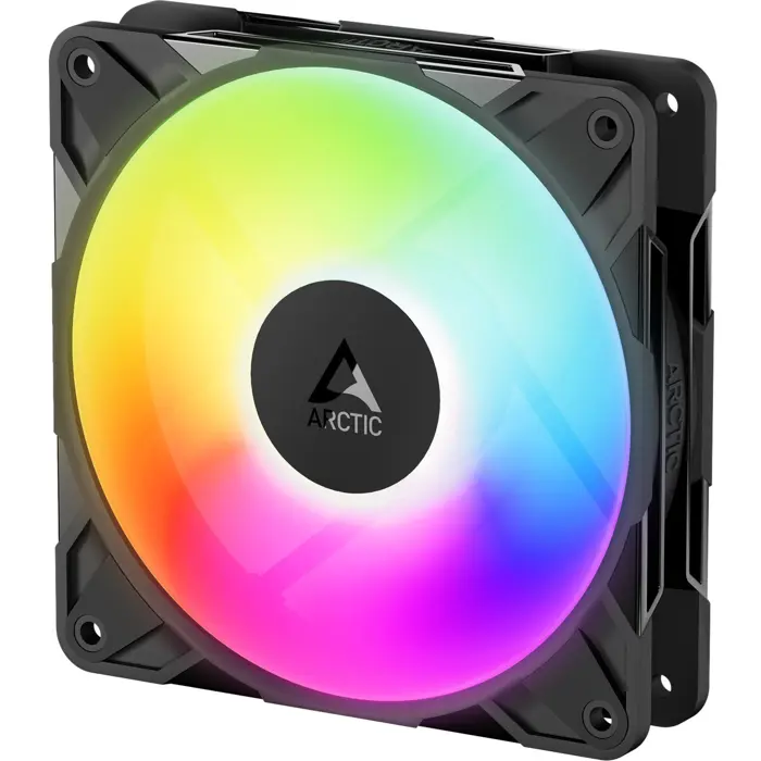 ARCTIC P12 Pro Reverse A-RGB, case fan, black, 3-pack, reverse, 120 mm