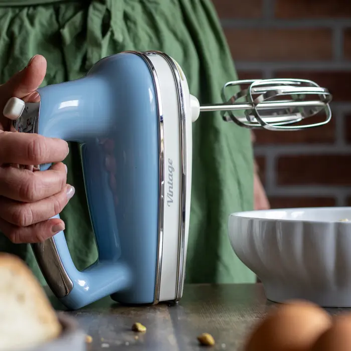 Ariete Hand Mixer Vintage Sky Blue 1548BL (light blue, 450 watts)