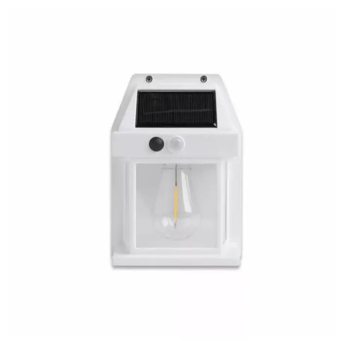 Asalite LED solar wall lamp IP44 3W 3000K (100 lumens), white