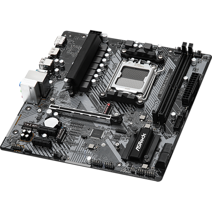 Asrock AMD B650M-H/M.2+, AM5, DDR5/6400, PCIe 4.0, HDMI/DP
