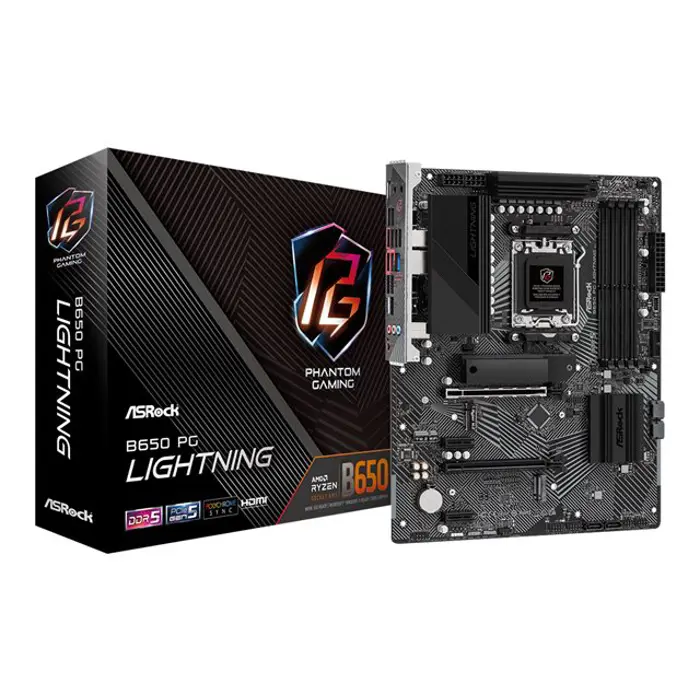 ASROCK B650 PG LIGHTNING ATX MB AM5