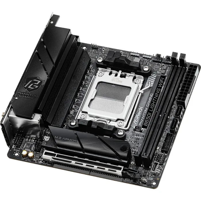 ASRock B650I Lightning WiFi - Socket AM5 - motherboard (black)
