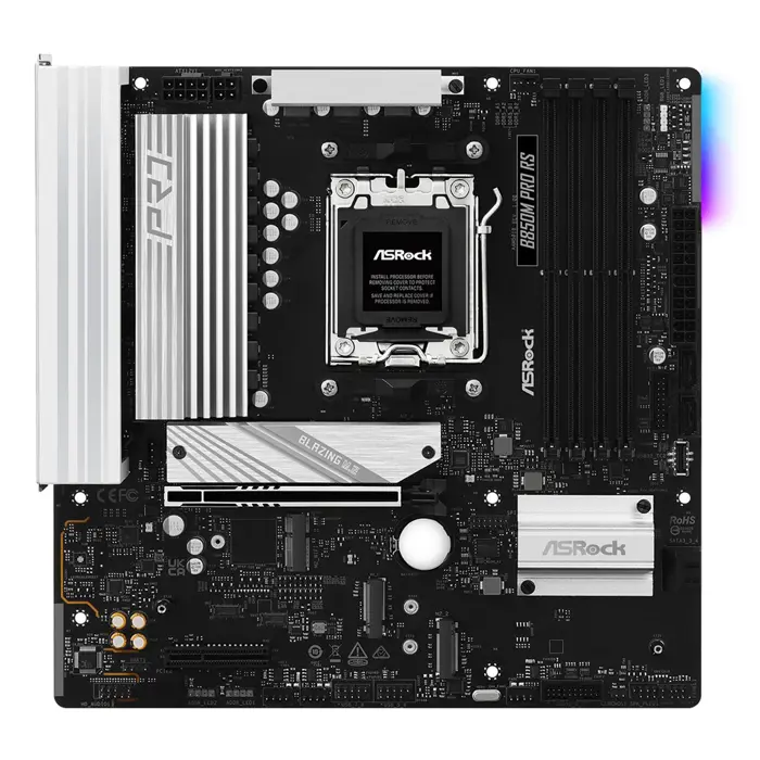 Asrock B850M Pro RS AMD B850 Socket AM5 micro ATX