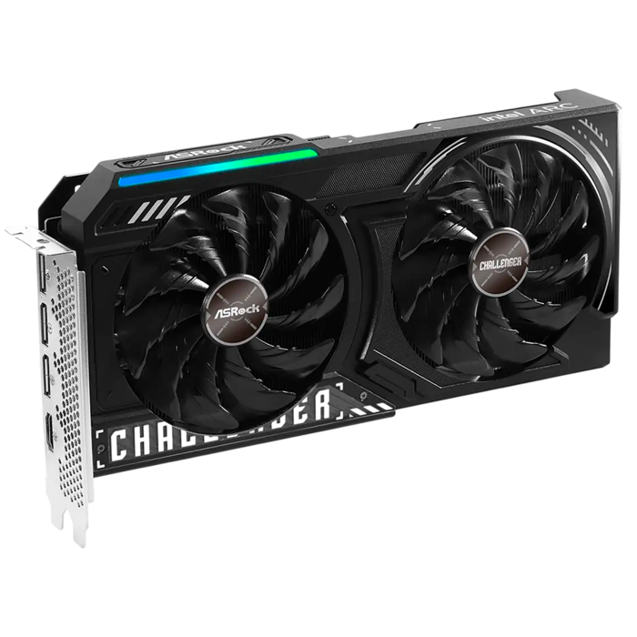 ASROCK Intel Arc B580 Challenger OC 12GB GDDR6 192-bit HDMI 3x DP