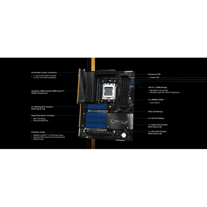 Asrock X870 TAICHI CREATOR - AM5