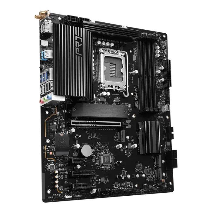 Asrock Z890 Pro-A WiFi Intel Z890 LGA 1851 (Socket V1) ATX