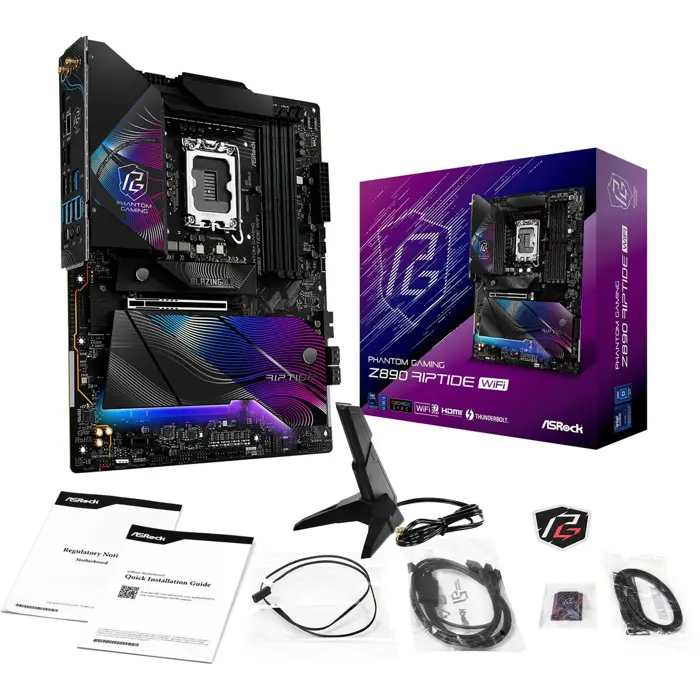 ASRock Z890 Riptide WiFi - Socekt 1851 - motherboard (black)