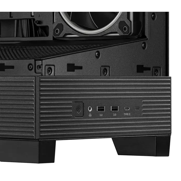 ASUS A31 Plus TG ARGB BLACK Midi Tower