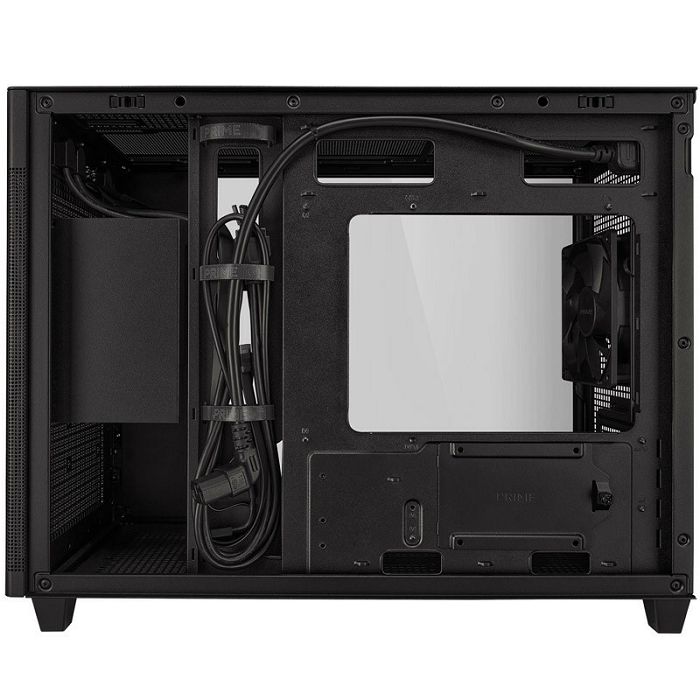 ASUS AP201 Prime case, TG tempered glass - black 90DC00G0-B39010