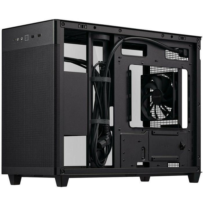 ASUS AP201 Prime case, TG tempered glass - black 90DC00G0-B39010