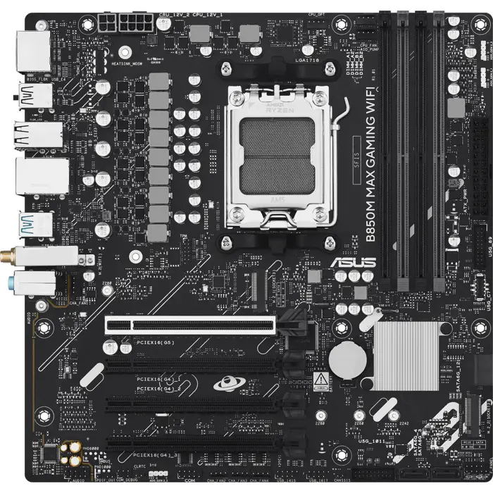 ASUS B850M MAX GAMING WIFI - Socket AM5