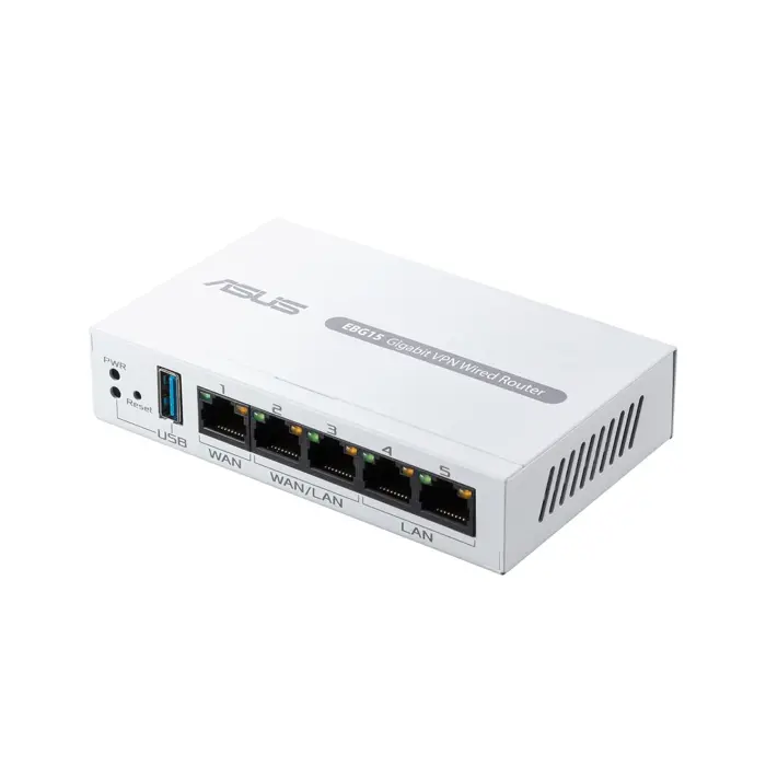 ASUS ExpertWiFi EBG15 wired router Gigabit Ethernet White