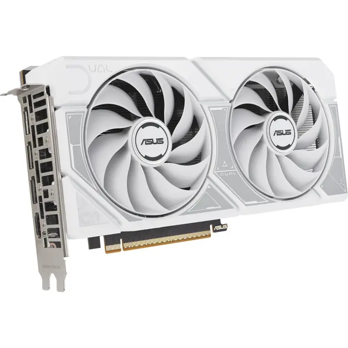 ASUS GeForce RTX 5060 DUAL OC WHITE 8GB, graphics card DLSS 4, 3x DisplayPort, 1x HDMI 2.1