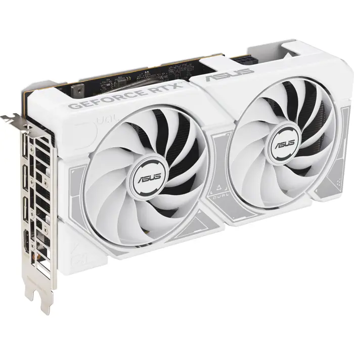 ASUS GeForce RTX 5060 DUAL OC WHITE 8GB, graphics card DLSS 4, 3x DisplayPort, 1x HDMI 2.1