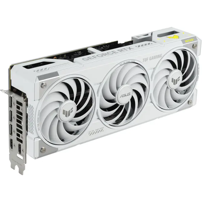 ASUS GeForce RTX 5070 Ti TUF GAMING OC WHITE Edition, graphics card DLSS 4, 3x DisplayPort, 2x HDMI 2.1