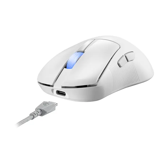 Asus Maus ROG Keris II WL Ace WHT Gaming Maus