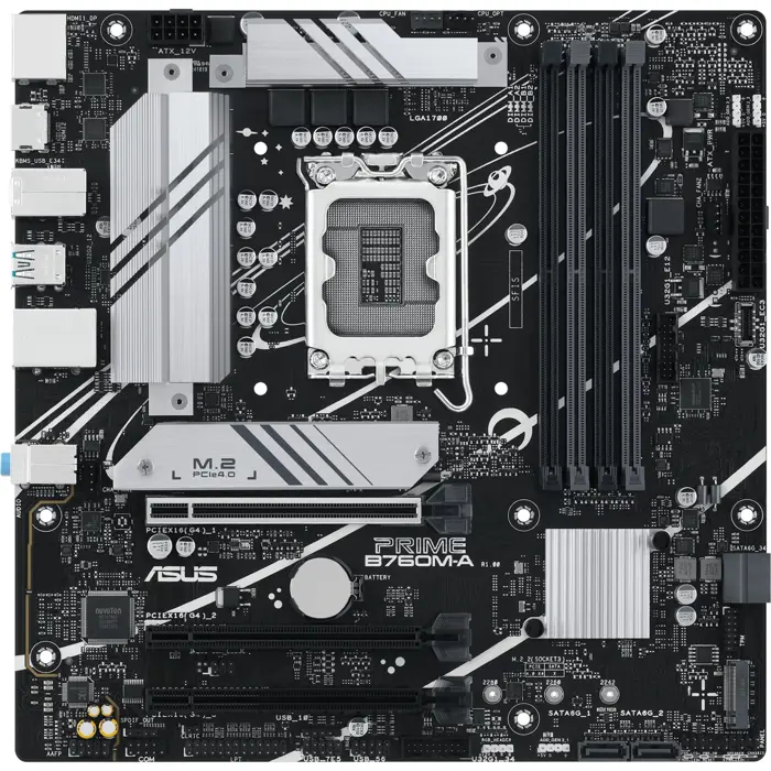 ASUS PRIME B760M-A-CSM - Socket 1700 - motherboard