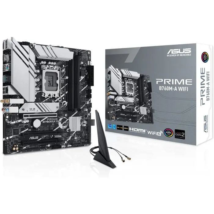 Asus Prime B760M-A WIFI, mainboard - 1700