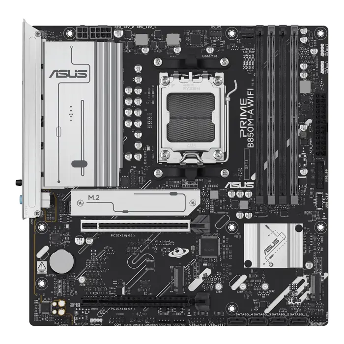 ASUS PRIME B850M-A WIFI AMD B850 Socket AM5 micro ATX